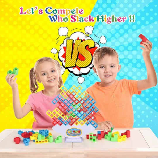 Balancing Tower Game 💥 for Kids & Adults 👨👩👦👦 Mind Game🔥
