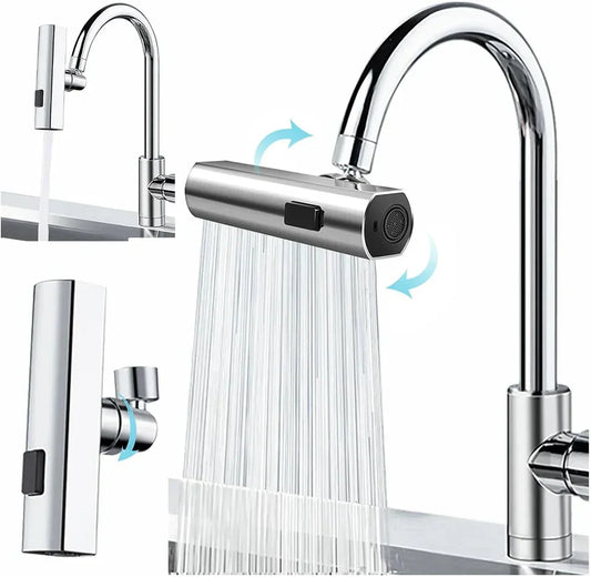 3 in 1 360* Waterfall Kitchen Faucet, Touch Faucet, Extender for Kitchen Sink