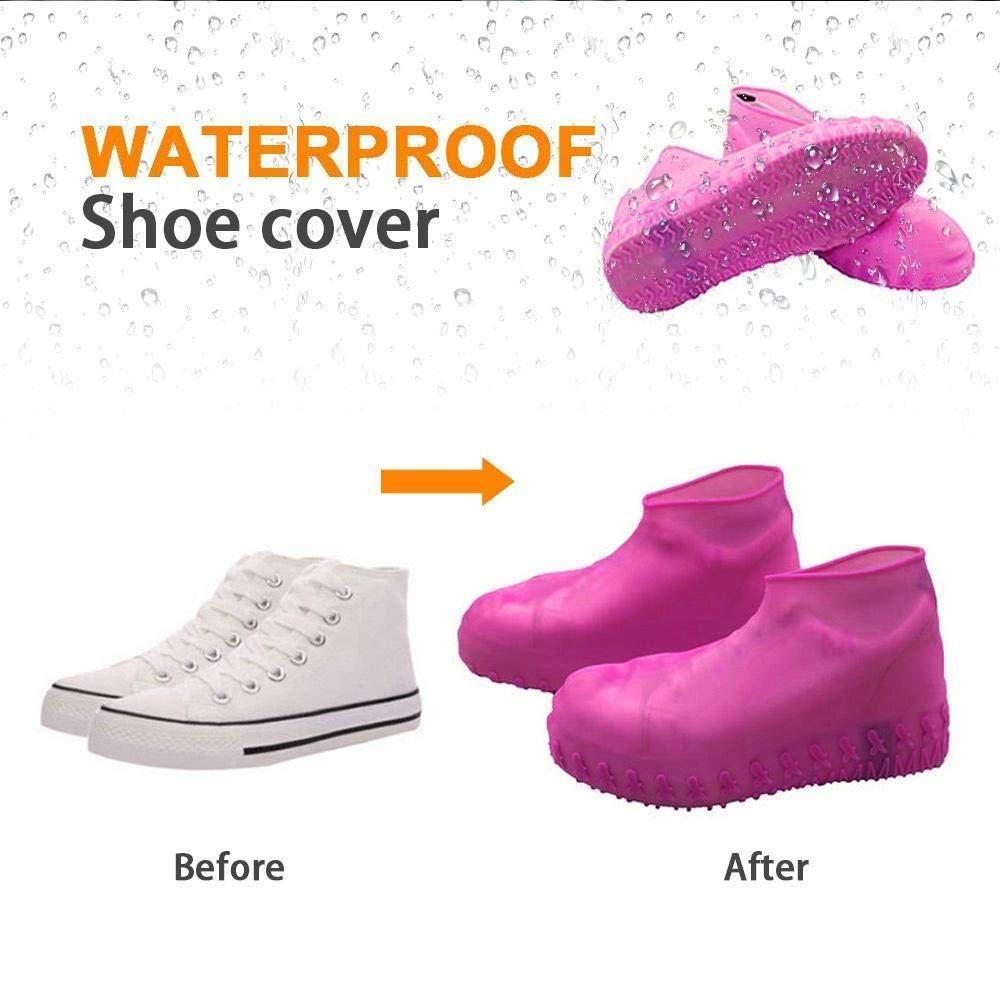 Anti-Slip Waterproof Shoe Covers (BLACK)
