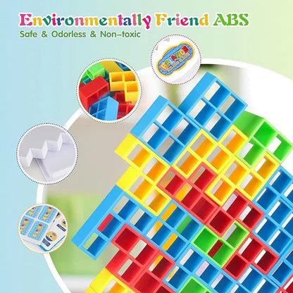 Balancing Tower Game 💥 for Kids & Adults 👨‍👩‍👦‍👦 Mind Game🔥