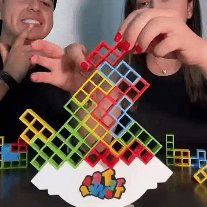 Balancing Tower Game 💥 for Kids & Adults 👨‍👩‍👦‍👦 Mind Game🔥